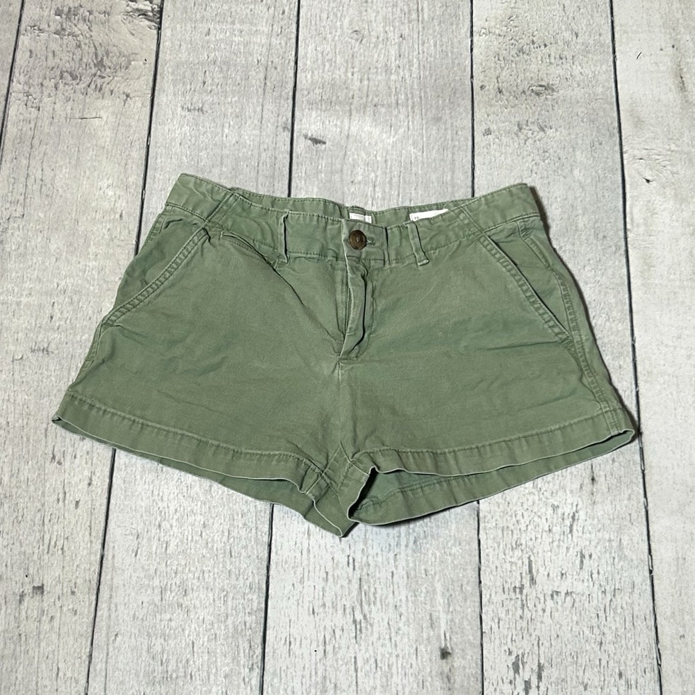 Girls Gap Olive Summer Shorts Size 00